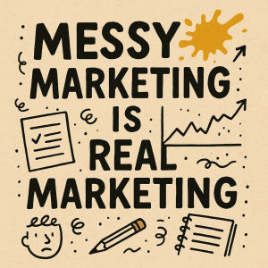 messy maketing is real maketing